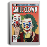 Housewares White / 8" x 12" Smile Clown Premium Portrait Canvas