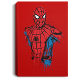 Housewares Red / 8" x 12" Spiderman- Friendly Neighborhood Premium Portrait Canvas