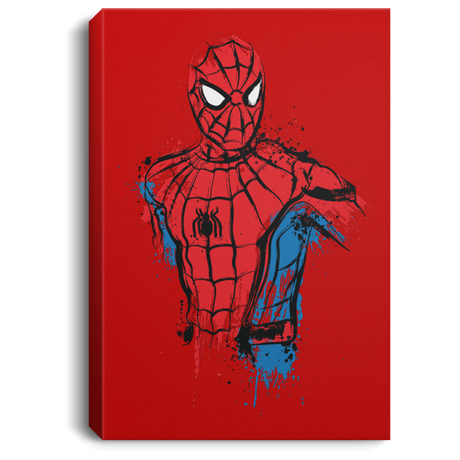 Housewares Red / 8" x 12" Spiderman- Friendly Neighborhood Premium Portrait Canvas