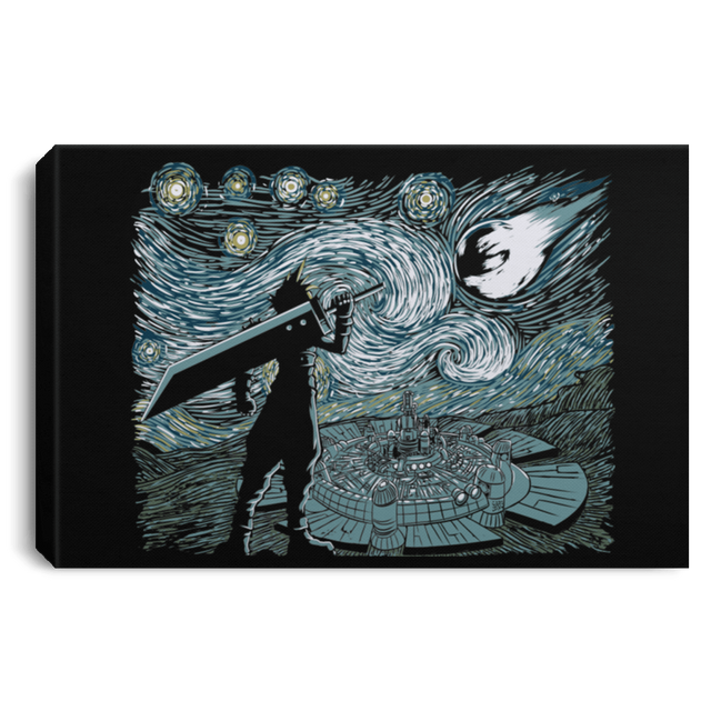 Housewares Black / 12" x 8" Starry Fantasy 2 Premium Landscape Canvas