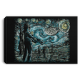 Housewares Black / 12" x 8" Starry Wars Premium Landscape Canvas