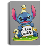 Housewares Gray / 8" x 12" Stitch Hug Premium Portrait Canvas