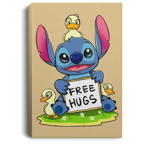 Housewares Tan / 8" x 12" Stitch Hug Premium Portrait Canvas