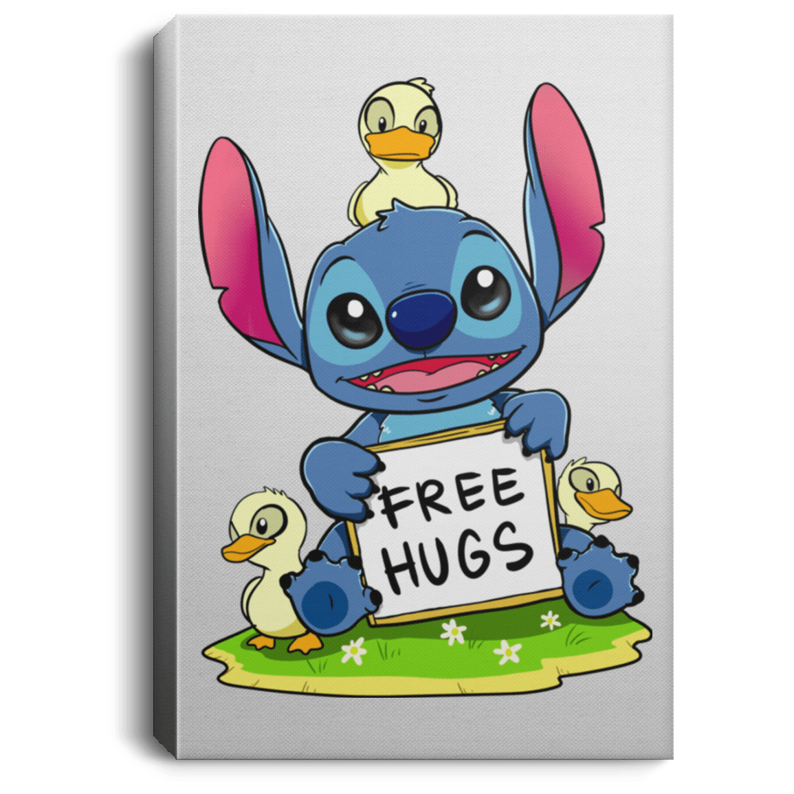 Housewares White / 8" x 12" Stitch Hug Premium Portrait Canvas