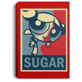 Housewares Red / 8" x 12" Sugar Powerpuff Premium Portrait Canvas