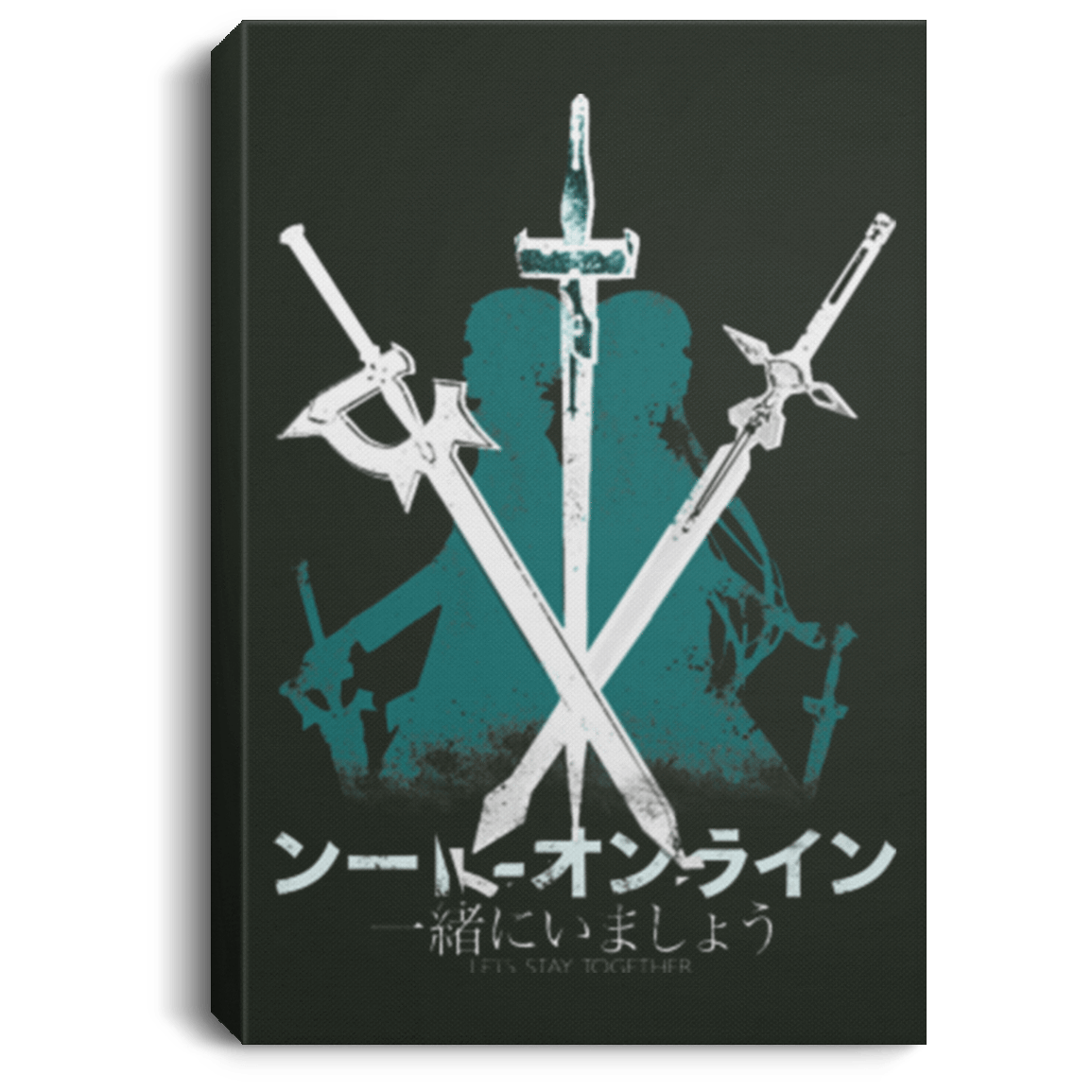 Housewares Forest / 8" x 12" Sword Art Premium Portrait Canvas