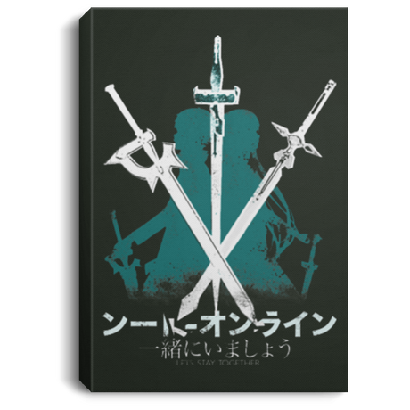 Housewares Forest / 8" x 12" Sword Art Premium Portrait Canvas