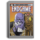 Housewares Gray / 8" x 12" Thanos Endgame Premium Portrait Canvas