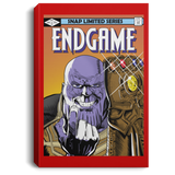 Housewares Red / 8" x 12" Thanos Endgame Premium Portrait Canvas