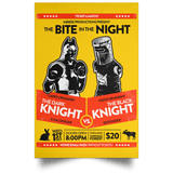 Housewares Athletic Gold / 12" x 18" The Bite In The Night Portrait Poster