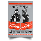 Housewares Grey / 12" x 18" The Bite In The Night Portrait Poster