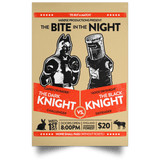 Housewares Tan / 12" x 18" The Bite In The Night Portrait Poster