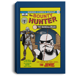 Housewares Royal / 8" x 12" The Bounty Hunter Comic Premium Portrait Canvas