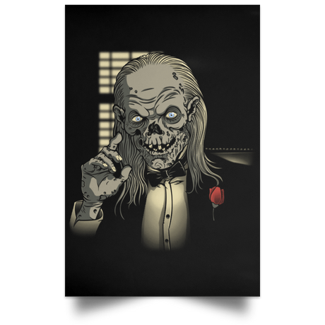 Housewares Black / 12" x 18" The Crypt Father Portrait Poster