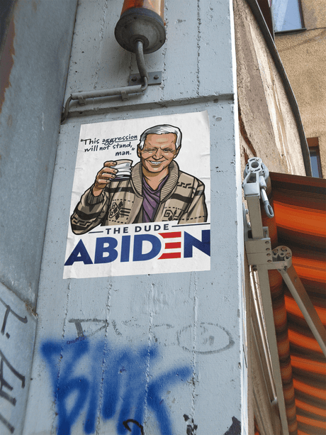 Housewares The Dude Abiden Portrait Poster