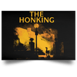 Housewares Black / 18" x 12" The Honking Landscape Poster