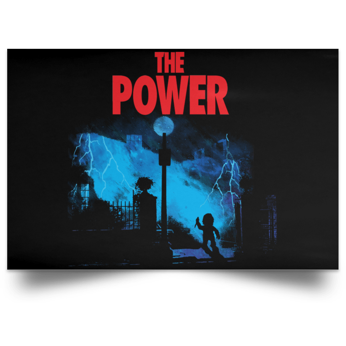 Housewares Black / 18" x 12" The Power Landscape Poster
