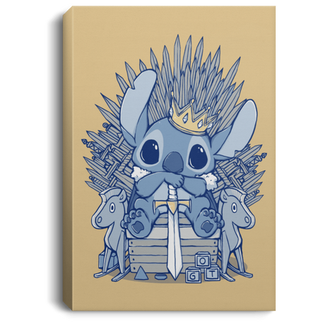 Housewares Tan / 8" x 12" The Throne Premium Portrait Canvas