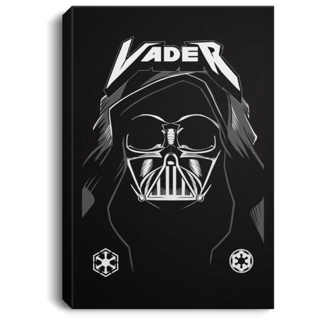 Housewares Black / 8" x 12" Vader Rock Premium Portrait Canvas