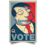 Vote Quimby Portrait Poster