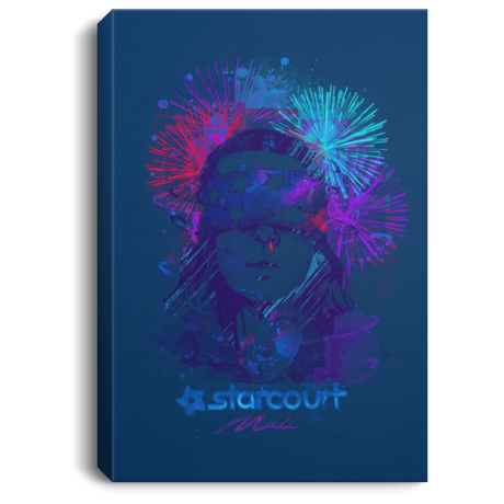 Housewares Royal / 8" x 12" Water Color Starcourt Mall Premium Portrait Canvas