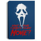 Housewares Royal / 8" x 12" What's Your Favorite Scary Movie Premium Portrait Canvas