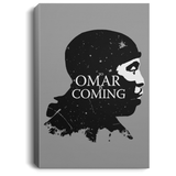 Housewares Gray / 8" x 12" Yo Omar Is Coming Premium Portrait Canvas
