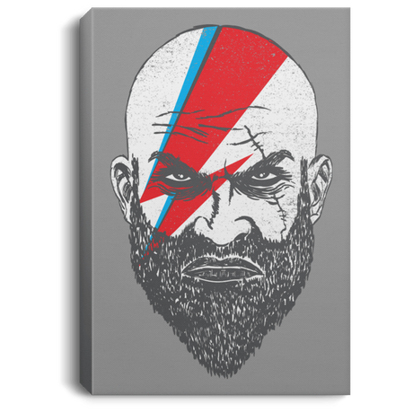 Housewares Gray / 8" x 12" Ziggy Kratos Premium Portrait Canvas