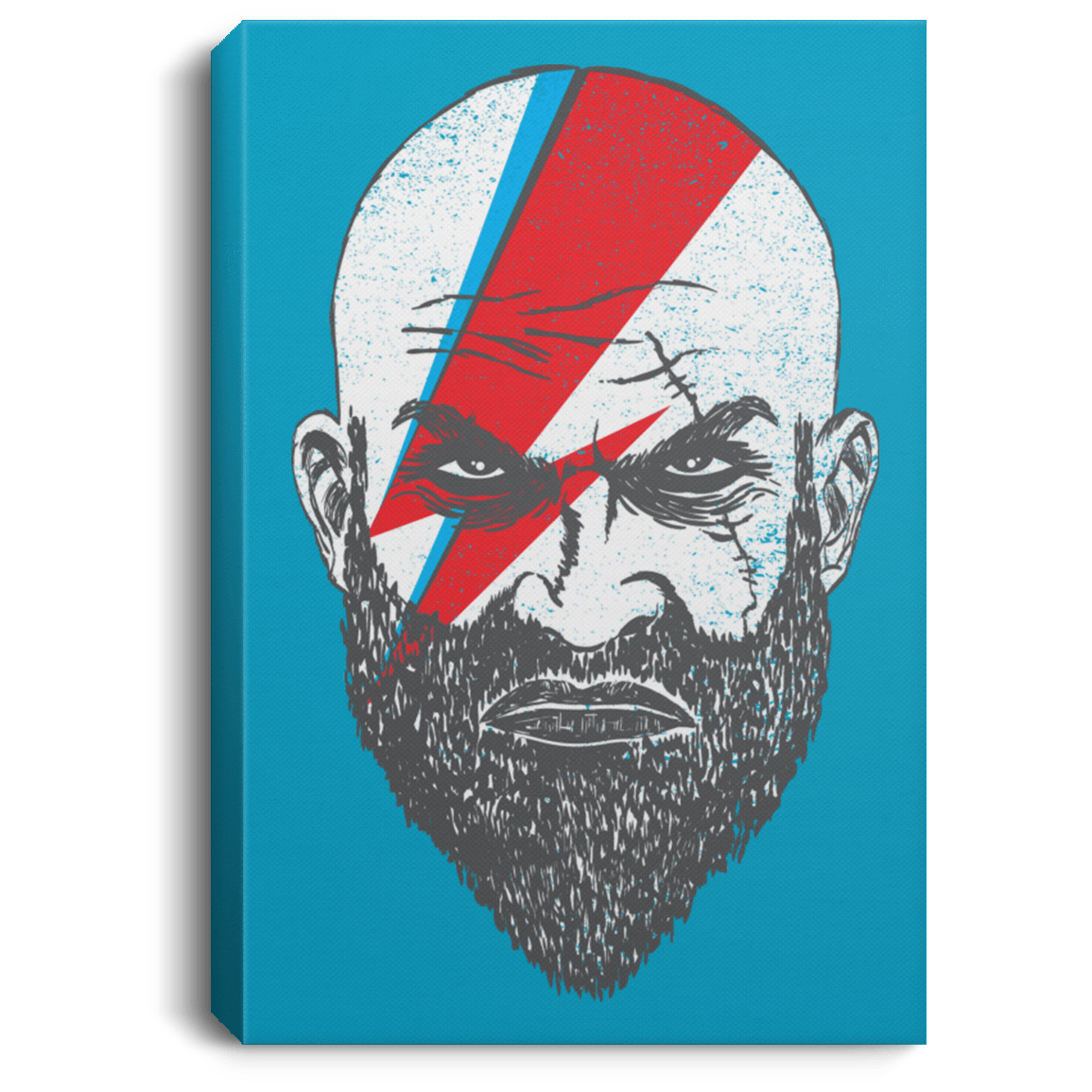 Housewares Turquoise / 8" x 12" Ziggy Kratos Premium Portrait Canvas