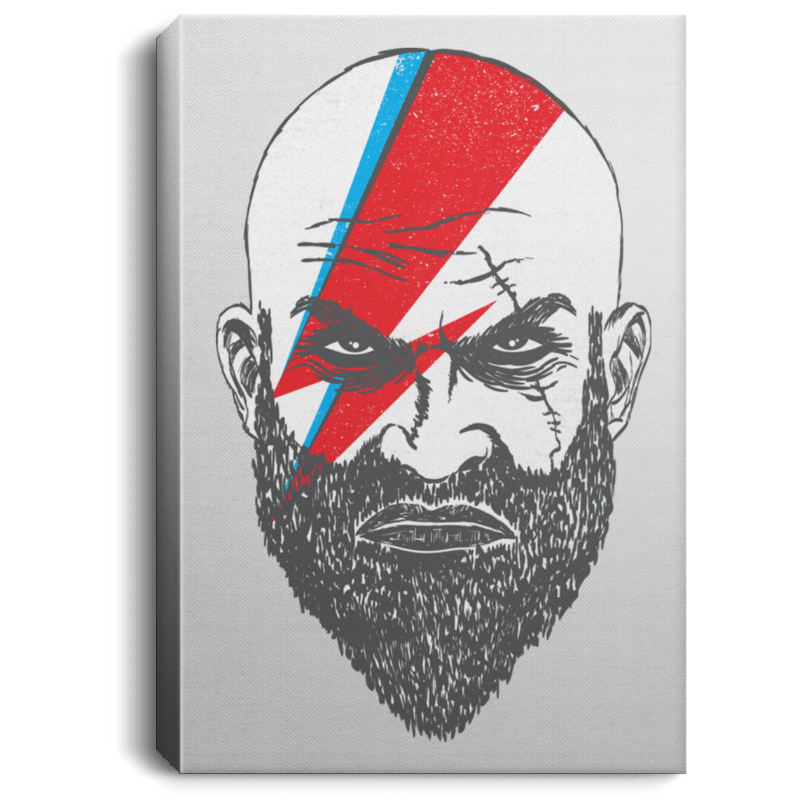 Housewares White / 8" x 12" Ziggy Kratos Premium Portrait Canvas