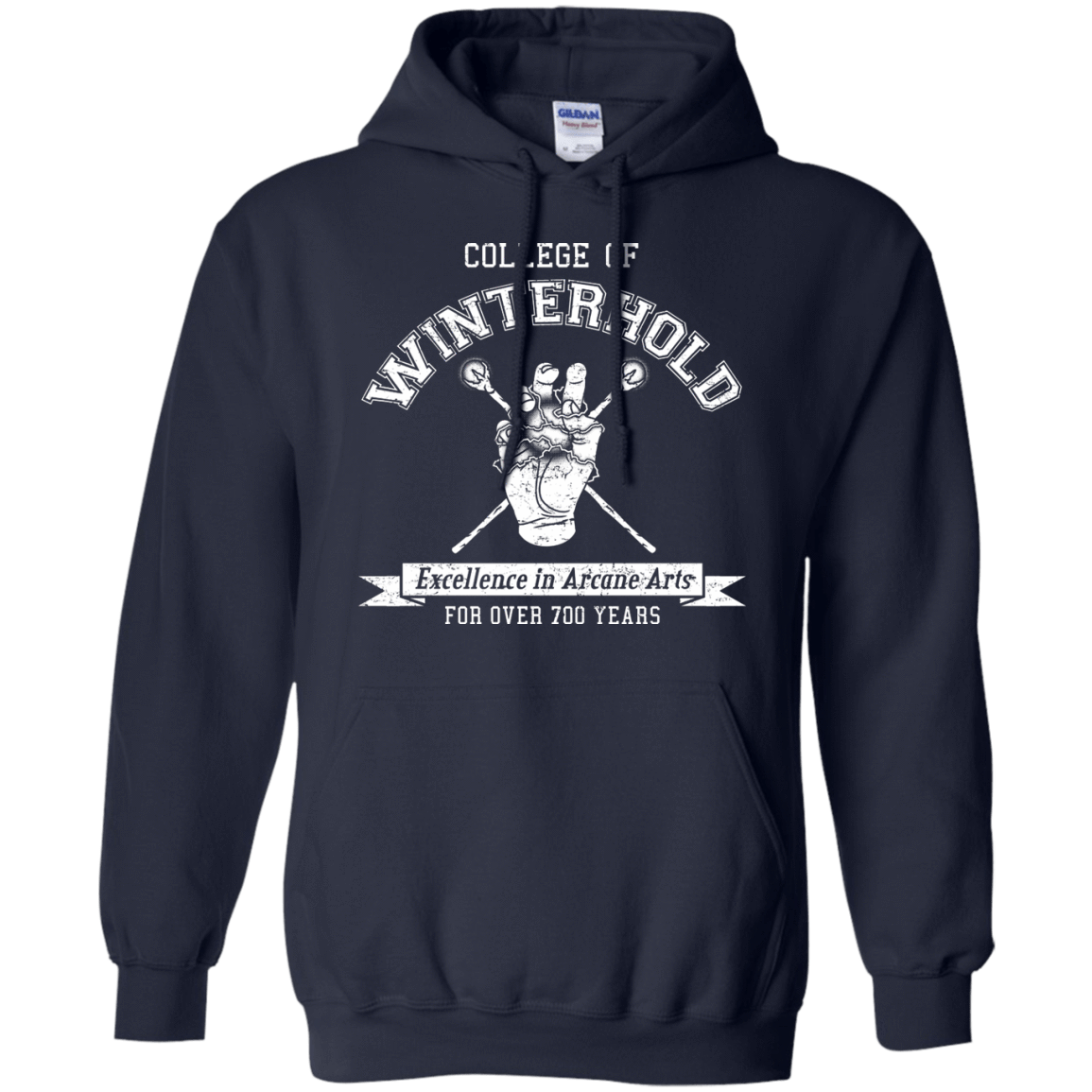 College of Winterhold Pullover Hoodie Pop Up Tee