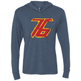 Soldier 76 Triblend Long Sleeve Hoodie Tee SK