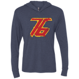 Soldier 76 Triblend Long Sleeve Hoodie Tee SK