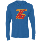 Soldier 76 Triblend Long Sleeve Hoodie Tee SK