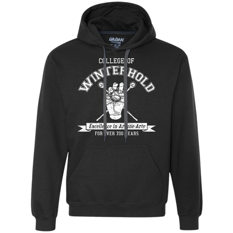 Mens_Premium Hoodie Black / Small College of Winterhold Premium Fleece Hoodie