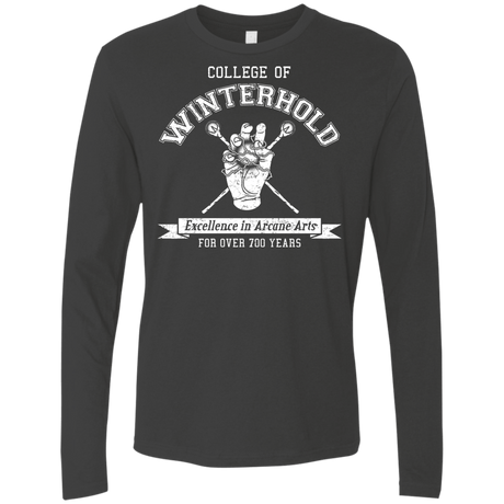 Mens_Premium Longsleeves Heavy Metal / Small College of Winterhold Men's Premium Long Sleeve