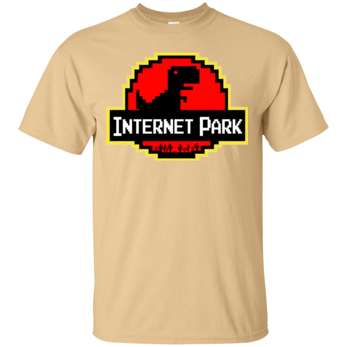 Mens_T-Shirts Vegas Gold / Small Internet Park - T-Shirt Test