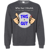 1-thumb Crewneck Sweatshirt