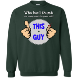 1-thumb Crewneck Sweatshirt