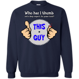 1-thumb Crewneck Sweatshirt