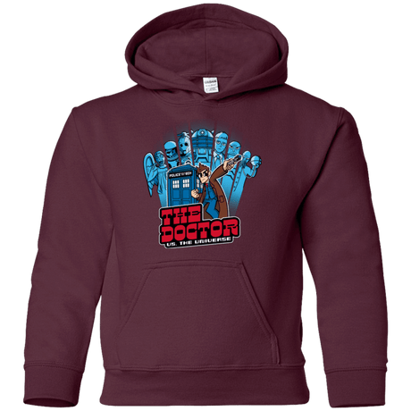 Sweatshirts Maroon / YS 10 vs universe Youth Hoodie