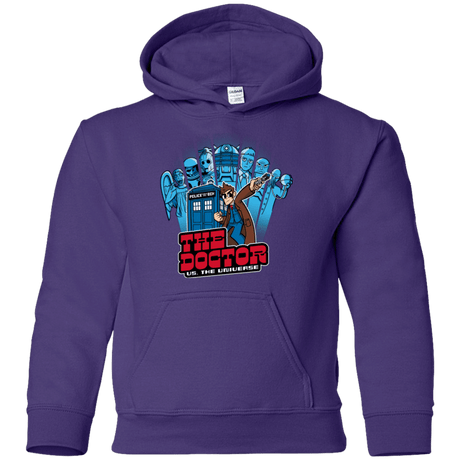 Sweatshirts Purple / YS 10 vs universe Youth Hoodie