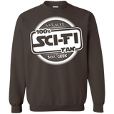 Sweatshirts Dark Chocolate / Small 100 Percent Sci-fi Crewneck Sweatshirt