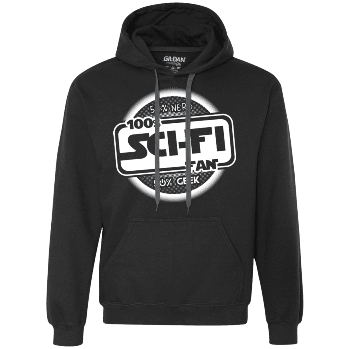 Sweatshirts Black / Small 100 Percent Sci-fi Premium Fleece Hoodie