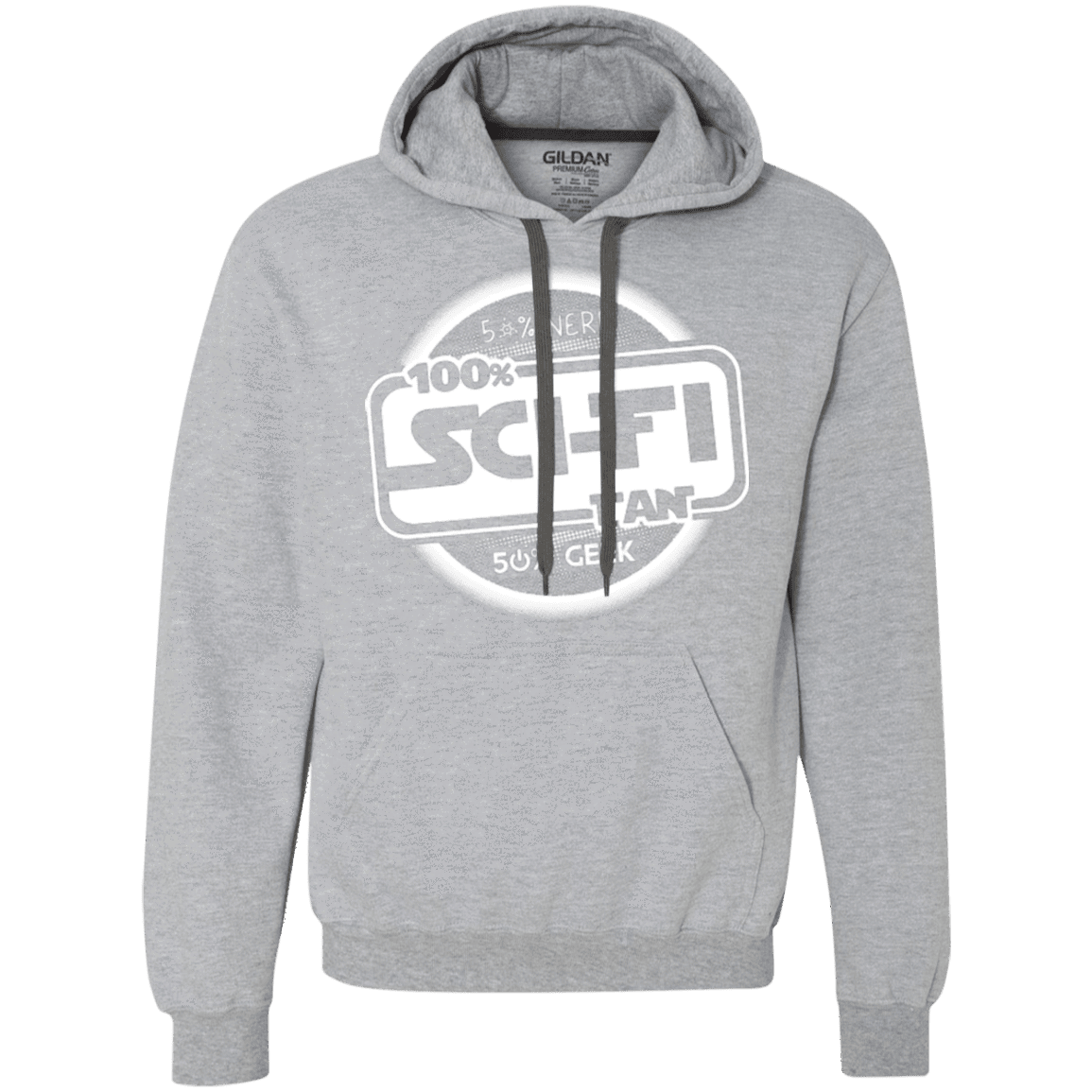 Sweatshirts Sport Grey / Small 100 Percent Sci-fi Premium Fleece Hoodie