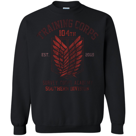 Sweatshirts Black / Small 104th Training Corps Crewneck Sweatshirt