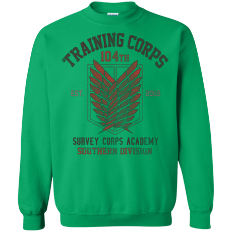 Sweatshirts Irish Green / Small 104th Training Corps Crewneck Sweatshirt