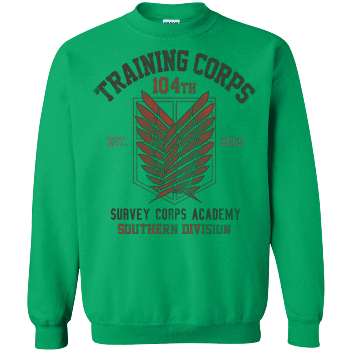 Sweatshirts Irish Green / Small 104th Training Corps Crewneck Sweatshirt