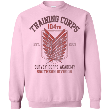 Sweatshirts Light Pink / Small 104th Training Corps Crewneck Sweatshirt