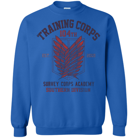 Sweatshirts Royal / Small 104th Training Corps Crewneck Sweatshirt